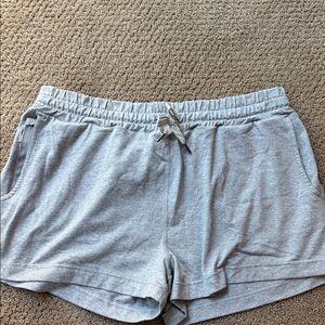 Vuori Light Gray Women's Athletic Shorts